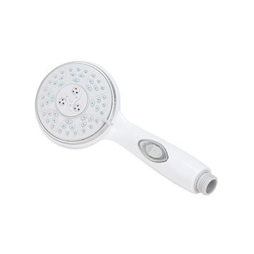 Picture of Shower Head; Hand Held; With 4 Available Spray Settings; With On/ Off Valve; White Part# 20998 43711 