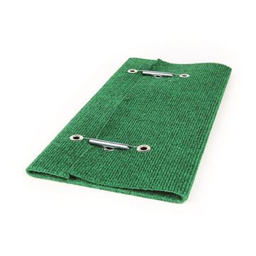 Picture of Entry Step Rug; Wrap Around Hook and Spring; 18 Inch Width; Green; Carpet; With English/ French Language Packaging Part# 49157 42923 