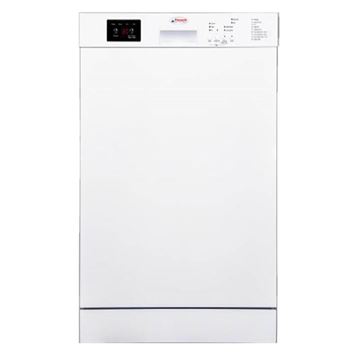 Picture of Dishwasher; Under Counter Built-In; 10 Place Setting Capacity; 17.63 Inch Width x 22.44 Inch Depth x 32.28 Inch Height; White; 8 Cycle Wash  Part Number #06-8090  WB 1840  