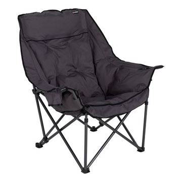 Picture of Camping Chair; Big Bear; Camp Chair; 23-1/2 Inch Depth x 38-1/5 Inch Width x 39-1/2 Inch Height; 400 Pound Weight Capacity; Foldable; Dark Gray  Part #06-7718