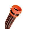 Picture of Sewer Hose; RhinoEXTREME ™; 10 Foot Length Extension; Black Hose; With Swivel Lug and Swivel Bayonet Fittings and Reusable Locking Ring Part# 32188 39863 