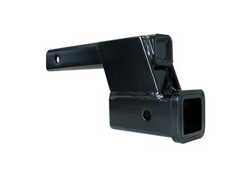 Picture of Trailer Hitch Receiver Tube Adapter; Fits 2 Inch Receiver; 4 Inch Drop/ Raise; 6000 Pound Capacity; Steel; Only For Towing A Car Behind A Motorhome Part# 38452 070 