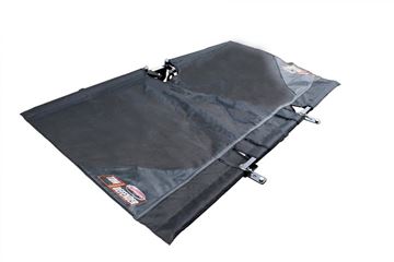 Picture of Towed Vehicle Shield; Tow Defender; Mounts To Tow Bar; Roll-Up; Vinyl Coated Mesh; Black Part# 32041 4750 
