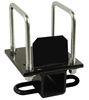 Picture of Trailer Hitch Receiver Tube Adapter; Adapts 2 Inch Square Receiver; 3500 Pound Towing Capacity; Powder Coated; Steel; With U-Bolts And Mounting Hardware Part# 32138 35-946402 