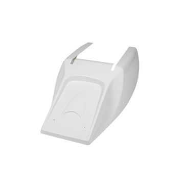 Picture of Fifth Wheel Trailer Hitch Pin Box Cover; Fits Lippert 1621 Pin Box; White; ABS Plastic; With Mounting Hardware Part# 301458 