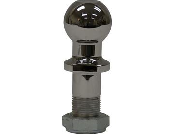 Picture of Pintle Hitch Ball; Replacement For 8 Ton Combination Hitch; 2-5/16 Inch Ball; Chrome Part# 31910 RB2516 