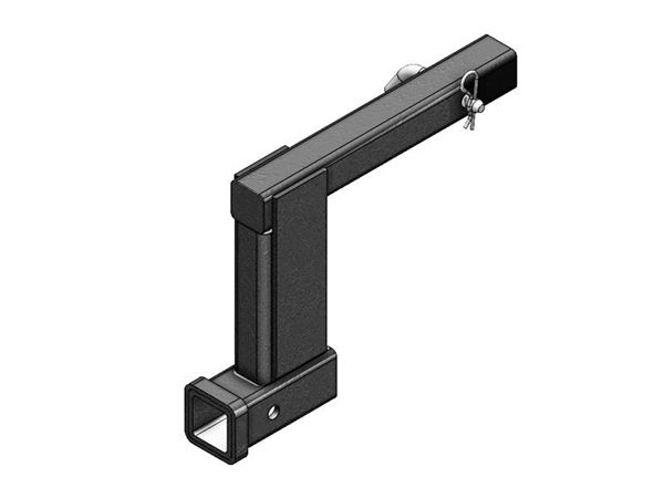 Picture of Trailer Hitch Receiver Tube Adapter; Raises or Lowers the 2 Inch Receiver Connection; 10 Inch Drop/ Rise; 10-1/2 Inch Length Part# 30921 BX88132 