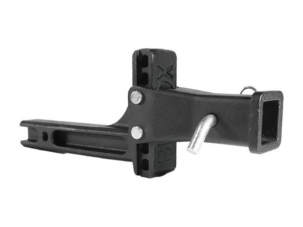 Picture of Trailer Hitch Receiver Tube Adapter; For Use With Tow Bar; Raises or Lowers the 2 Inch Receiver Connection; 4 Inch Drop/ Rise; 10000 Pound Capacity Part# 30917 BX88128 