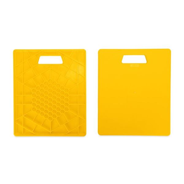 Picture of Trailer Stabilizer Jack Stand Pad; Use To Stabilize Jack Foot and Keep It From Sinking; 14 Inch x 11.7 Inch; Polypropylene; Set Of 2 Part# 32020 44541 