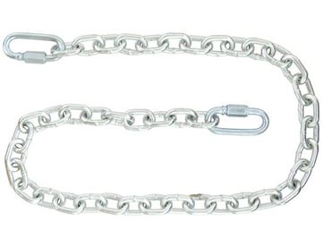 Picture of Trailer Safety Chain; Class II; 9/32 Inch Chain Diameter; 5000 Pound Gross Trailer Weight; 48 Inch Length; Includes Quick Link Connectors; Single  Part# 57477 11215 
