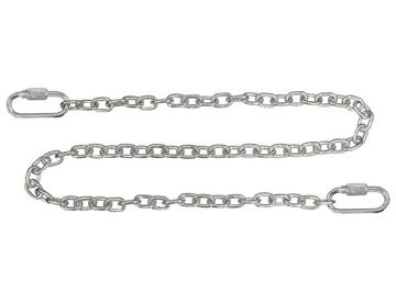 Picture of Trailer Safety Chain; Class II; 9/32 Inch Chain Diameter; 5000 Pound Gross Trailer Weight; 72 Inch Length; Includes Quick Link Connectors; Single Part# 57478 11220 