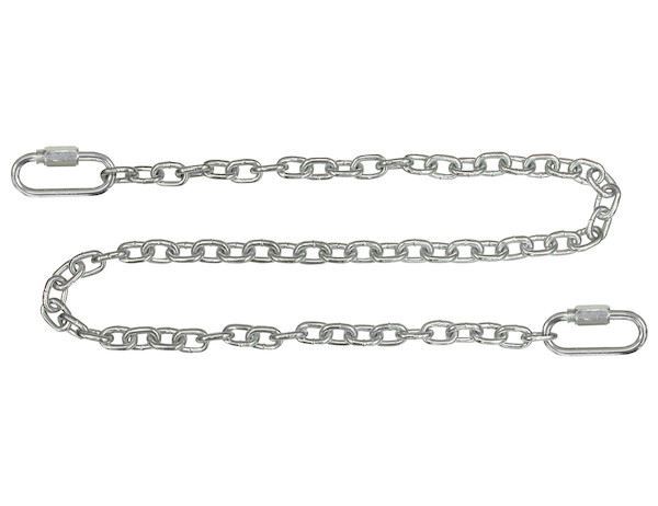 Picture of Trailer Safety Chain; Class II; 9/32 Inch Chain Diameter; 5000 Pound Gross Trailer Weight; 72 Inch Length; Includes Quick Link Connectors; Single Part# 57478 11220 