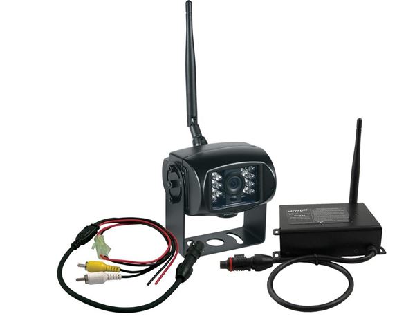 Picture of Backup Camera; LCD Monitor; 420 TV Lines; 93 Degree Horizontal/ 66 Degree Vertical/ 117 Degree Diagonal Viewing Angle; Waterproof; 12 Volt DC Part# 19739 WVRXCAM1 