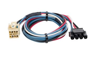 Picture of Many Vehicles; Trailer Brake System Connector/ Harness; Compatible With Husky Quest/ Escort/ Digital/ Ascend Controller; 2 Plug Part# 32253 