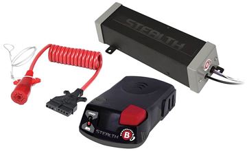 Picture of Towed Vehicle Brake Control; Brakebuddy; Proportional; Digital Display; With Sensitivity Adjustment Button; With Manual Override; With 7-Way Flat to RV Connector; Fixed Mount Part# 39530 