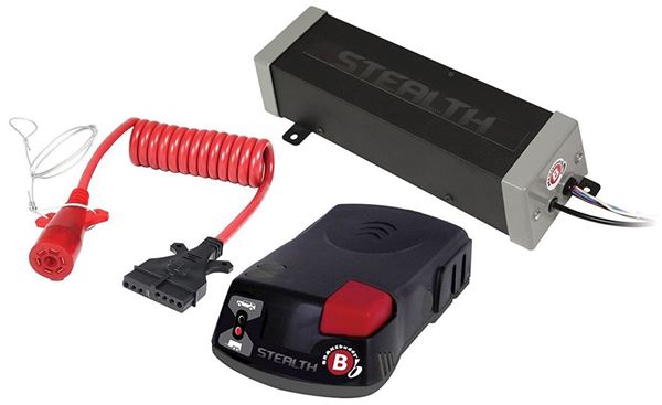 Picture of Towed Vehicle Brake Control; Brakebuddy; Proportional; Digital Display; With Sensitivity Adjustment Button; With Manual Override; With 7-Way Flat to RV Connector; Fixed Mount Part# 39530 