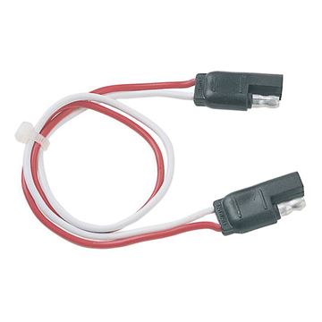 Picture of Trailer Wiring Connector Extension; 4 Wire Flat Plug; With Finger Pull; 48 Inch Length; Without LED Test; Vehicle End Part# 30310 