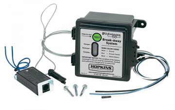 Picture of Trailer Breakaway System Kit; Breakaway Engager ™; For 1-2 Axle Capacity; 5 Amp Hour Battery; Built In LED Battery Meter Part# 30472 20099 