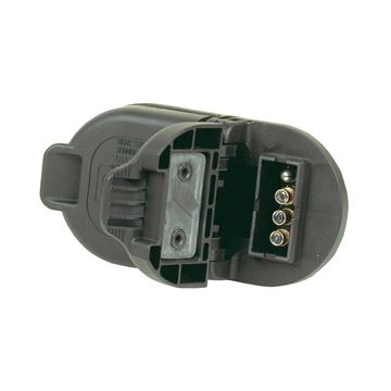 Picture of Many Vehicles; Trailer Wiring Connector; Multi Tow ®; 4-Way Flat And 7-Way Round; Utilizes OEM Connectors; 2 Door Connector Protection; With Snap Fit Bracket Without Screws Part# 17363 