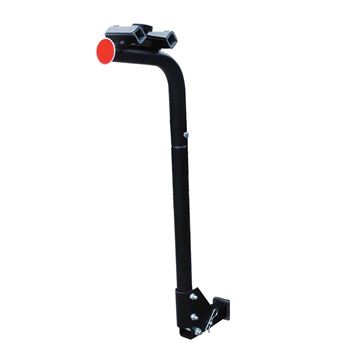 Picture of Bike Rack; 2 Inch Receiver Hitch Mount; Holds 2 Bikes; Up To 60 Pound Weight Capacity; Bike Frame Clamp; Without Lock; Non-Foldable; Black Powder Coated; Steel Part# 81146 