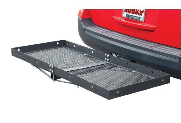 Picture of Trailer Hitch Cargo Carrier; Mounts In 2 Inch Receiver; 500 Pound Capacity; 60 Inch x 23-1/2 Inch x 3 Inch; Mesh; Non-Folding Part# 81148