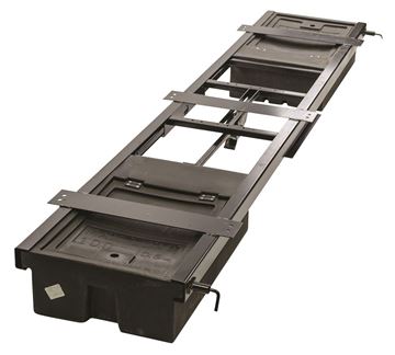 Picture of Under Chassis Storage System; Chassis Mounted Storage Rack With Sliding Storage Boxes; Rack System Dimensions 99-1/2 Inch Length x 19.125 Inch Width x 8.28 Inch Depth Part# 82284 125460 