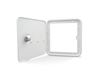 Picture of Fuel Hatch; Flush Mount; 6-7/8 Inch Height x 6-3/8 Inch Width Cutout Dimension Part# 25419 94305