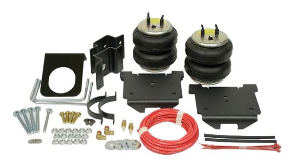 Picture of Chevrolet Silverado & GMC Sierra; Helper Spring Kit; Ride-Rite ™; Air Spring; Frame Mount; 3200 to 5000 Pound Leveling Capacity; Adjustable from 5 to 100 PSI Part# 39050 2250
