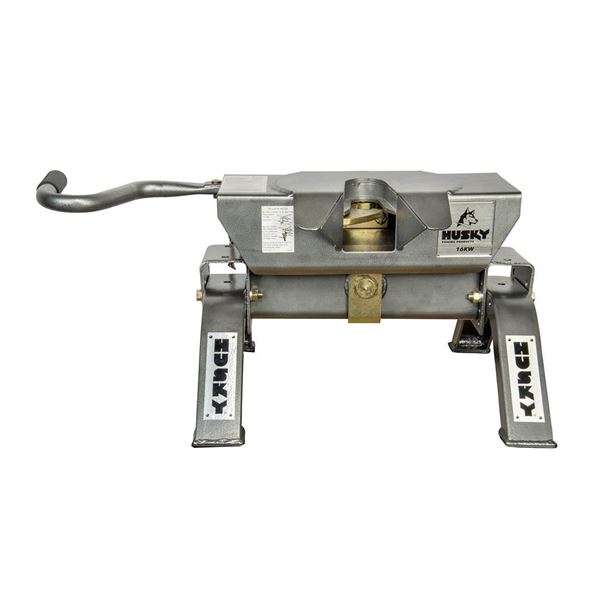 Picture of Fifth Wheel Trailer Hitch; W Series; Includes Fifth Wheel Head With Wrap Around Jaw/ Head Support and Legs; 16000 Pound Weight Carrying Capacity; Fixed Type; Dual Pivot Head Part #14-1718 31666KIT
