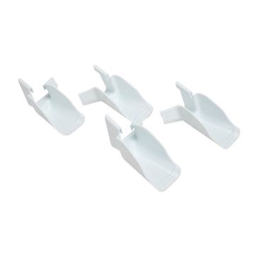 Picture of Drip Rail Gutter Spouts, White, 4pack Part# 20-1260    42123