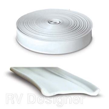Picture of Trim Molding Insert 1In X 25Ft, White Part# 20-1783    E321