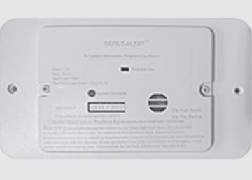 Picture of  MTI Safe-T-Alert Dual LP/CO Detector Part #  02-8572  25-742-R-WT-TR-KIT 