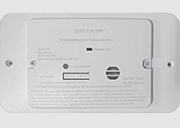 Picture of  MTI Safe-T-Alert Dual LP/CO Detector Part #  02-8572  25-742-R-WT-TR-KIT 