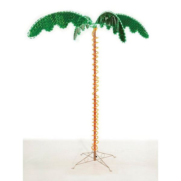 Picture of LED Rope Light Palm Tree 7' Part # 55-5043 20522