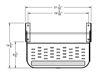 Picture of Entry Step Single 20" Part # 04-0331 SMFP-1120