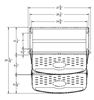 Picture of Entry Step Double 24" Part # 04-0353 SMFP-2100