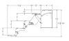 Picture of Entry Step Quad 24" Part # 04-0360 SMFP-4400