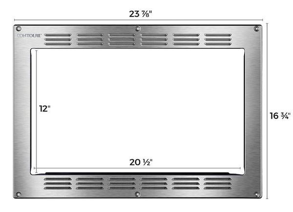 Picture of Contoure Microwave Trim Part # 07-0103 TK-200S 