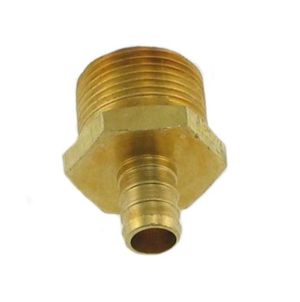 Picture of Elkhart 1/2" Barb X 3/4" MPT, Brass Part# 72-0819    51123