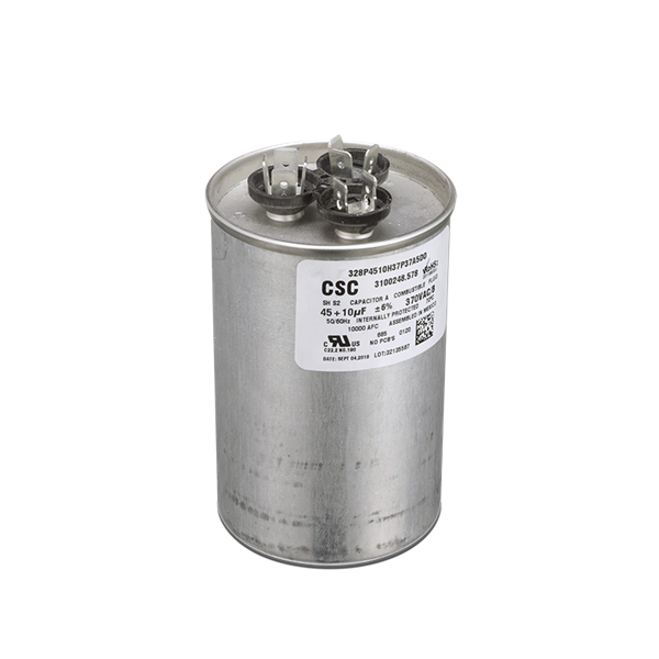 Picture of A/C RUN CAPACITOR; For 15000 BTU Part# 62911 3311563.000 CP 814
